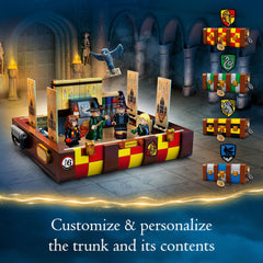 LEGO Harry Potter Sorting Hat and Marauder's Map detail