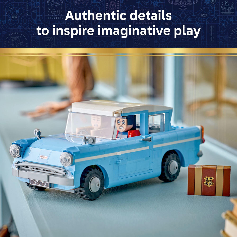 LEGO Harry Potter trunk opening function image shows magical storage and reveal moments.