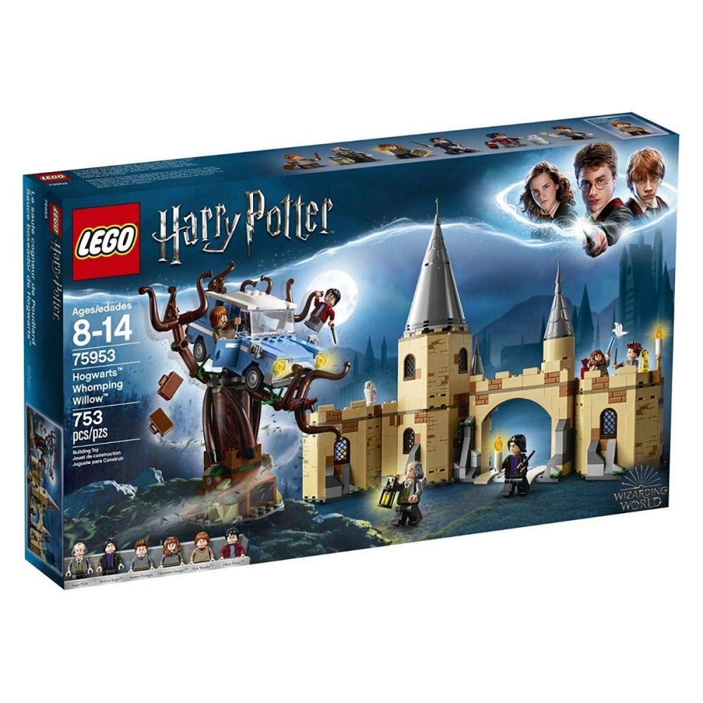 LEGO Harry Potter Whomping Willow branches spinning for dynamic play
