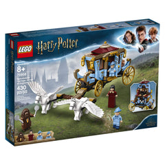 LEGO winged horses pose with moving wings, enhancing dynamic flight play.