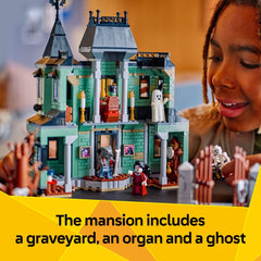 LEGO Creator 3-in-1 Haunted Mansion hidden ghost wheel reveals a surprise