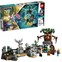 LEGO Hidden Side Graveyard Mystery 70420 graveyard entrance supports AR-enhanced play