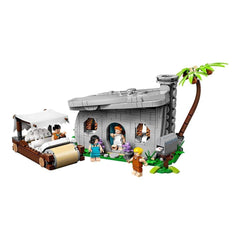 LEGO Ideas 21316 Flintstones house with removable roof for imaginative play and display.