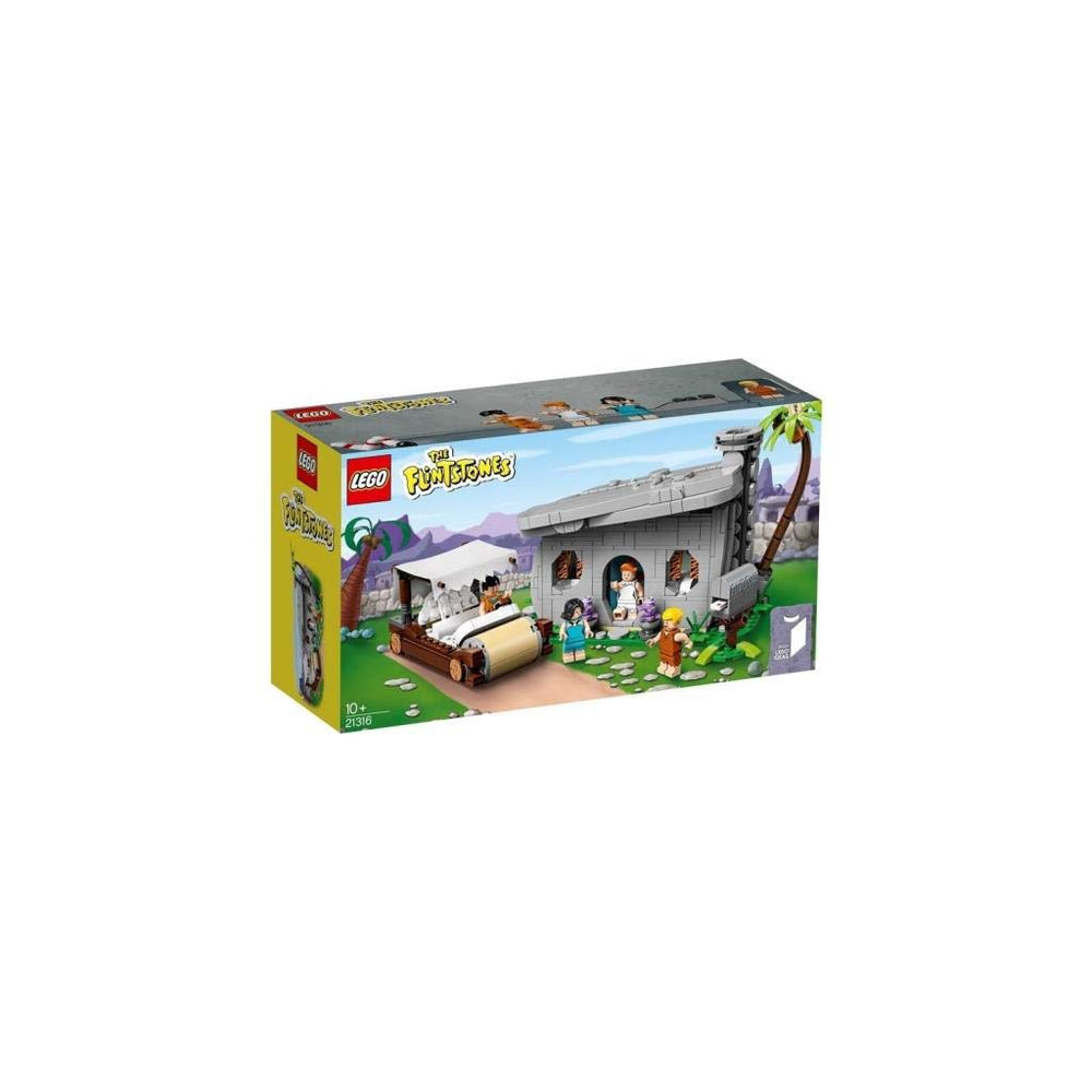 LEGO Ideas minifigures Fred Wilma Barney Betty unlock nostalgic scene recreation.