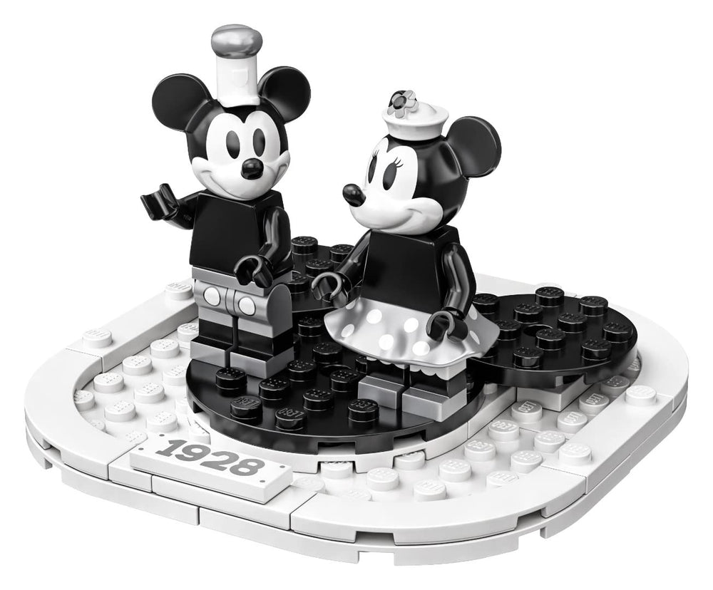 Collectible display piece for Disney fans and LEGO collectors