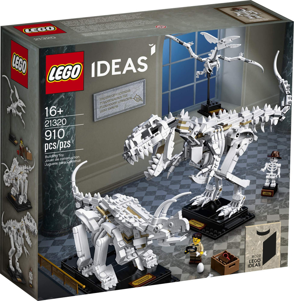 LEGO Ideas 21320 Paleontologist minifigure enhances storytelling and play.