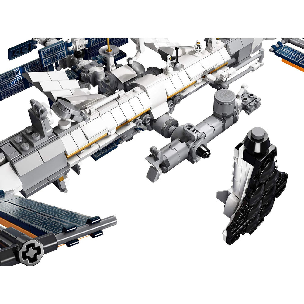 LEGO Ideas ISS 21321 striking shelf display that attracts attention