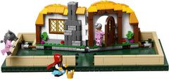 LEGO Ideas Pop-up Book 21315 giant castle in the clouds on display