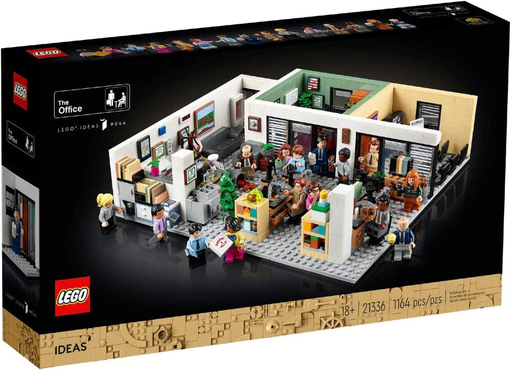 Lego Ideas The Office 21336 reception area for display and nostalgia.