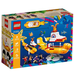 LEGO Ideas Yellow Submarine includes telescope, love tile, apple and more accessories.