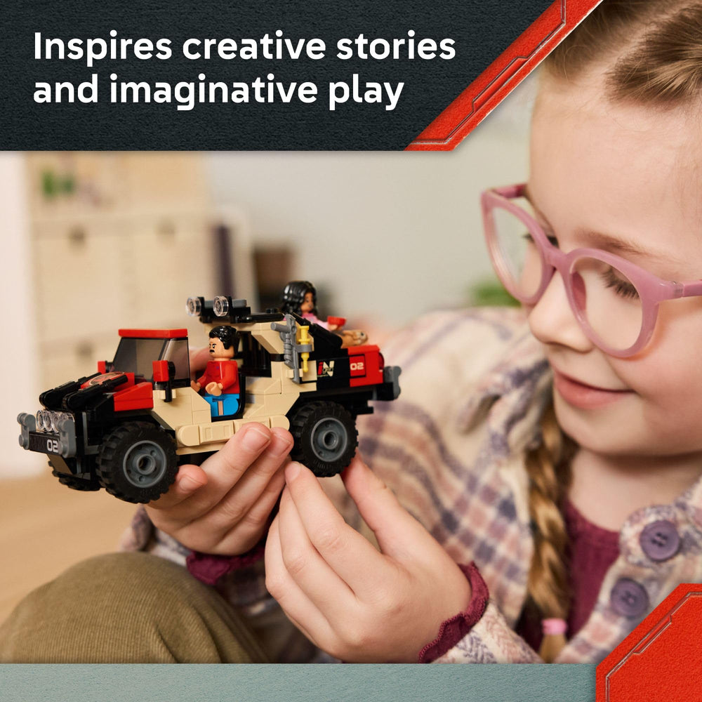 LEGO Jurassic World Baby Dolores Aquilops image adds adorable rescue dynamics.