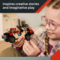LEGO Jurassic World Baby Dolores Aquilops image adds adorable rescue dynamics.