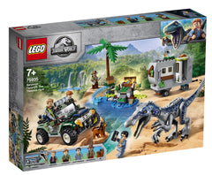 LEGO Jurassic World Baryonyx Face-Off offroader action for adventurous play