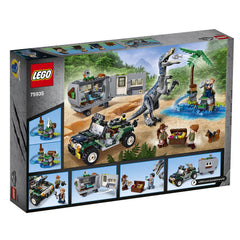 LEGO Jurassic World Baryonyx Face-Off Sinjin Prescott minifigure jungle conflict