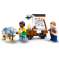 LEGO Jurassic World poseable T re x skeleton enhances interactive play