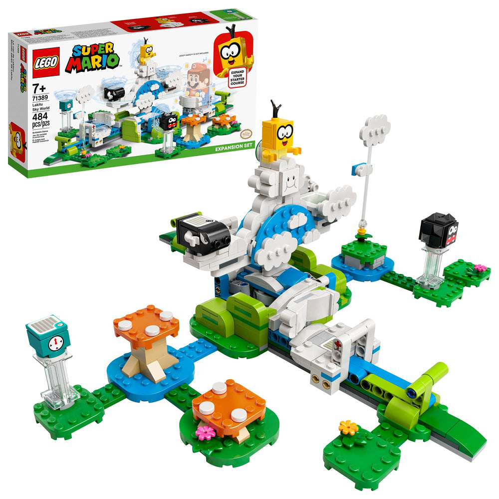 LEGO Lakitu Sky World expansion cloud platform for dynamic, kid-friendly challenges.