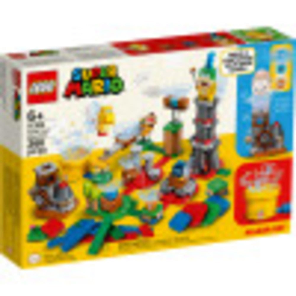 LEGO Mario Master Your Adventure Maker Set item blocks offer additional rewards for puzzles