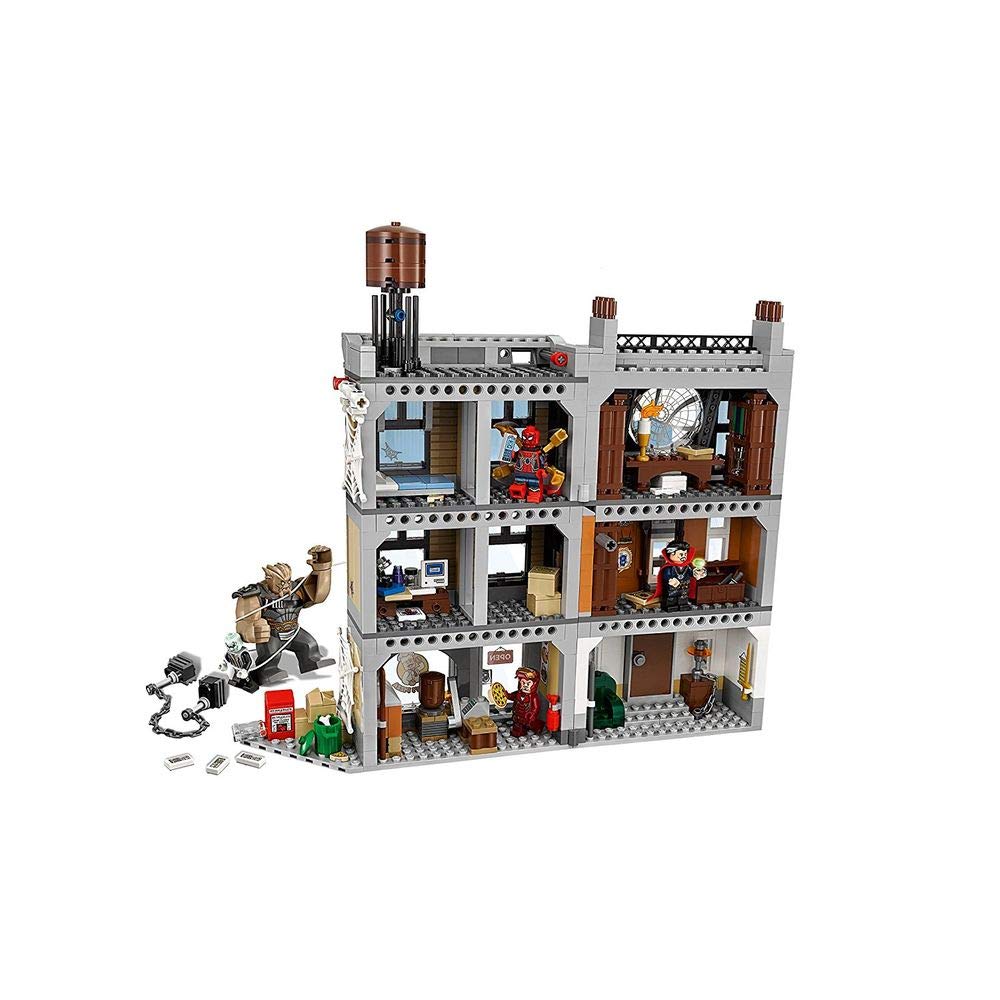 LEGO Marvel Avengers 76108 Ebony Maw figure ready for collectible display.