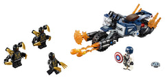 LEGO Marvel Avengers Captain America shield shooters offer dynamic combat options.