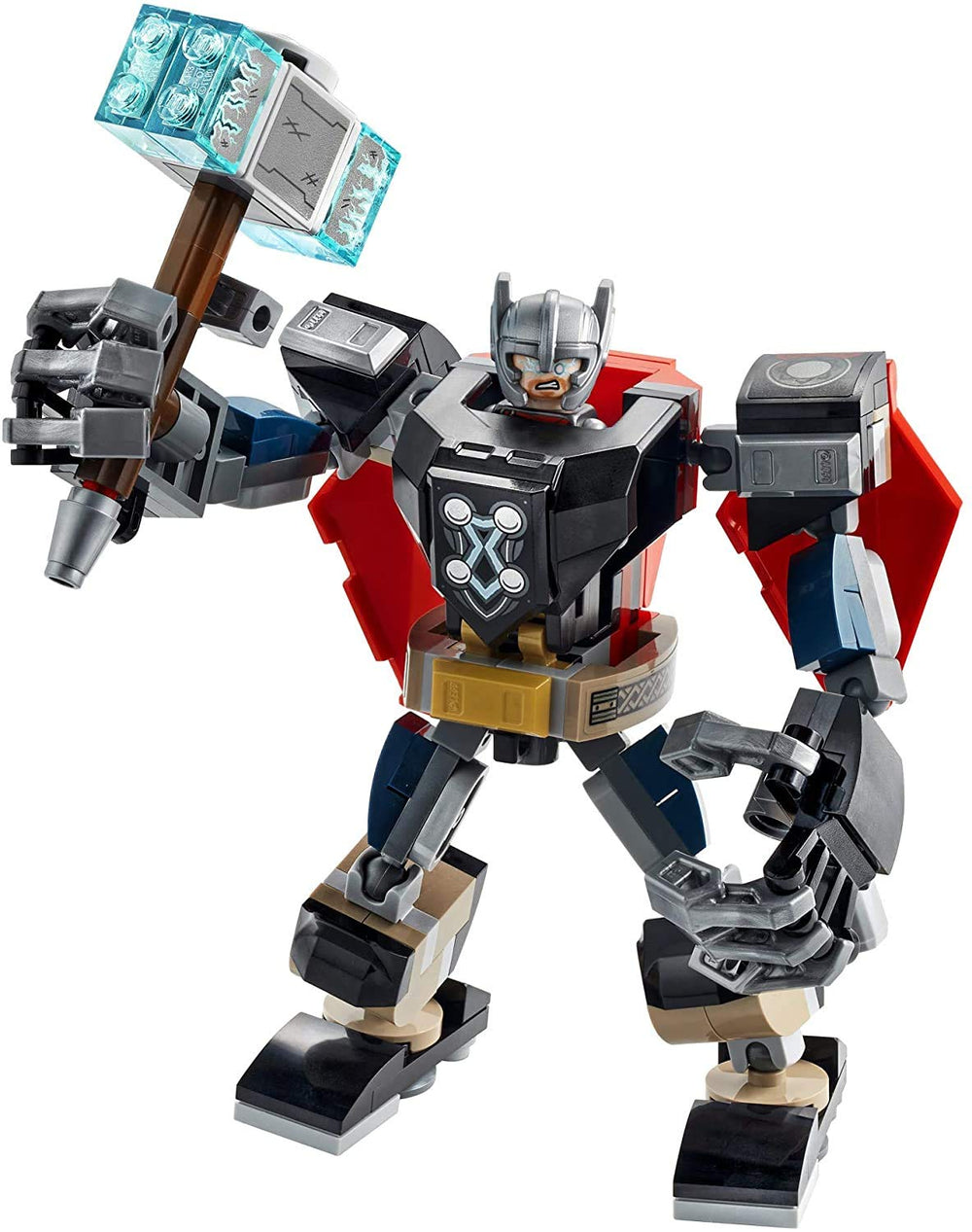 LEGO Marvel Avengers Thor Mech Armor 76169 minifigure included for heroic adventures.