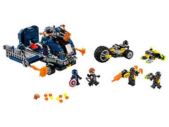 LEGO Marvel Avengers Truck Take-Down hidden crossbow reveal moment