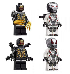 6-stud rapid shooter on lego marvel avengers war machine buster 76124 in action