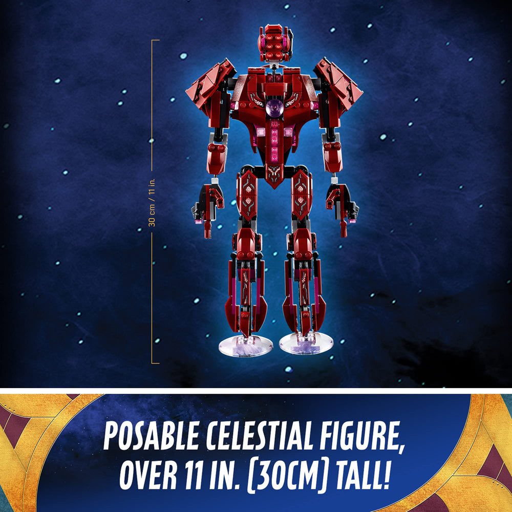 LEGO Marvel The Eternals Arishem's Shadow Deviant figure.