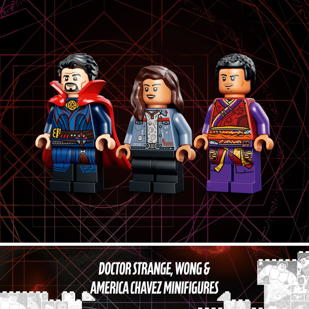 LEGO Marvel Gargantos Showdown tentacles-poseable enables dramatic poses.