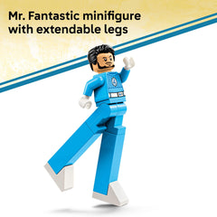 LEGO Marvel Human Torch flames and flight props for mid-air fun