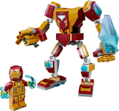 LEGO Marvel Iron Man Mech Armor 76203 cockpit opening for minifigure access