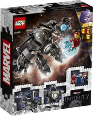 LEGO Marvel Iron Man Monger Mech left arm shooter adds battle versatility