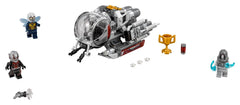LEGO Marvel Quantum Vehicle engines adjust for launch, hover, and flight.