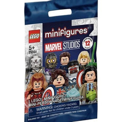 LEGO Marvel Captain America minifigure accessories included for poseable display and storytelling.