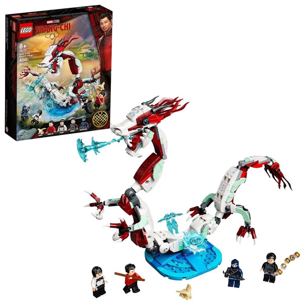 LEGO Marvel Shang-Chi Battle dragon articulation enables lifelike movement