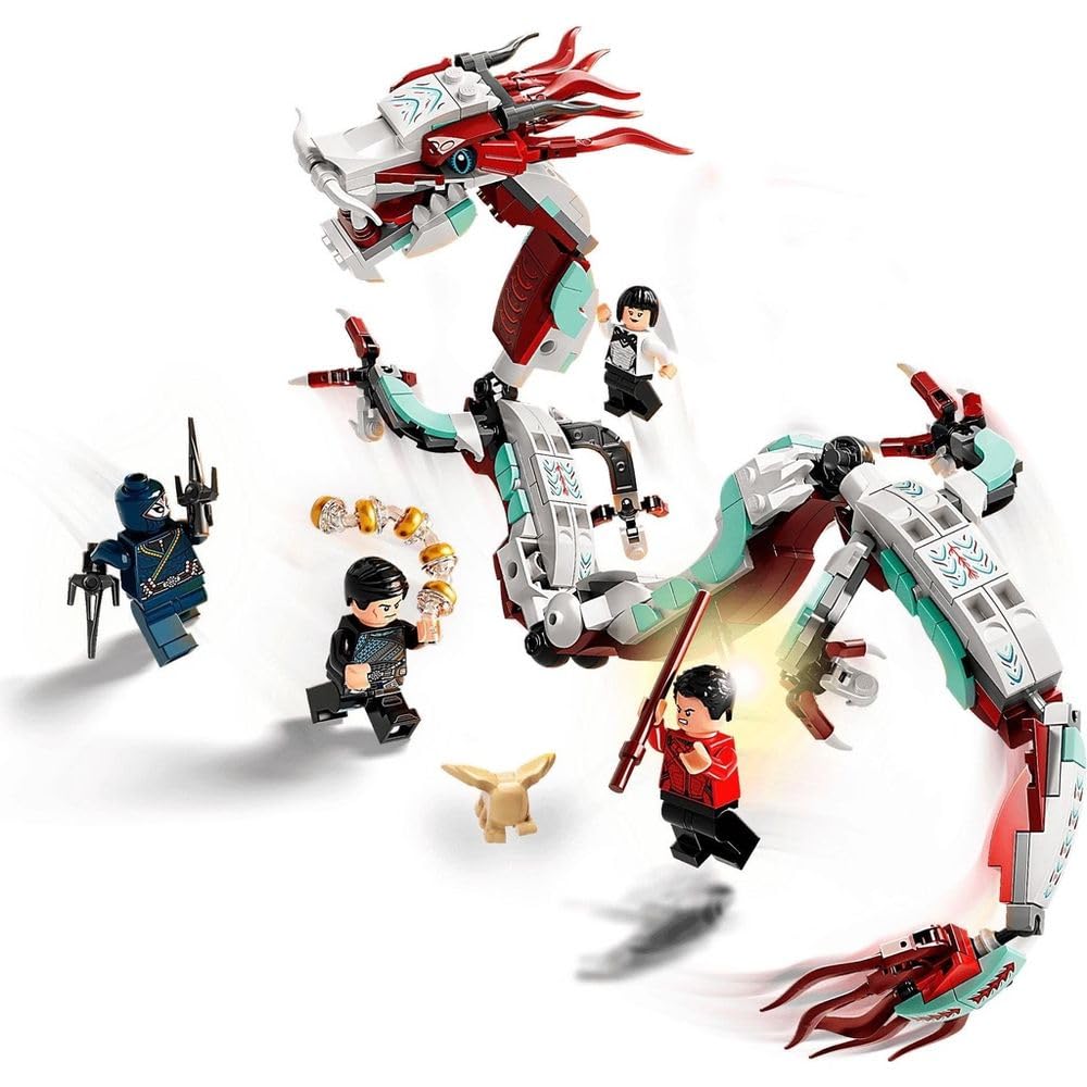 LEGO Marvel Shang-Chi Battle Death Dealer minifigure for action-packed scenes