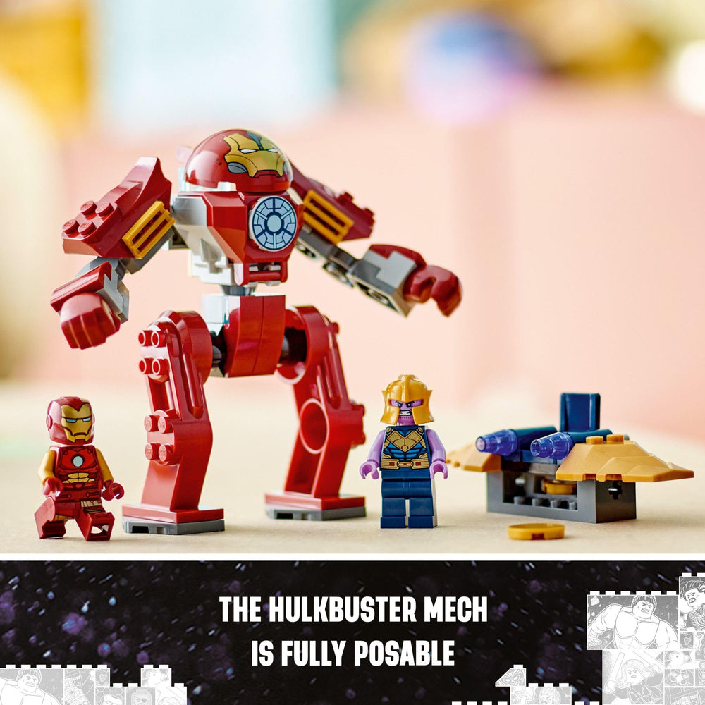 LEGO Marvel Thanos disc shooter accessory for play battles