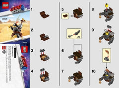 LEGO MetalBeard polybag display-friendly packaging for collectors.
