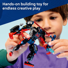 LEGO Mech with 3-stud shooter and web attachments enhances pretend battles