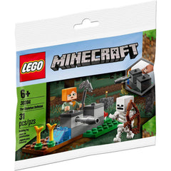 LEGO Minecraft 30394 Skeleton Defense — flicker missile and accessories enhance play scenarios.