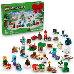 LEGO Minecraft Advent Calendar 2025—doors reveal daily builds for ongoing imagination.