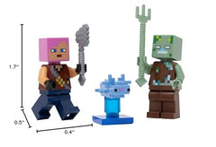 LEGO Minecraft Adventurer combo pack on display to inspire LEGO dioramas