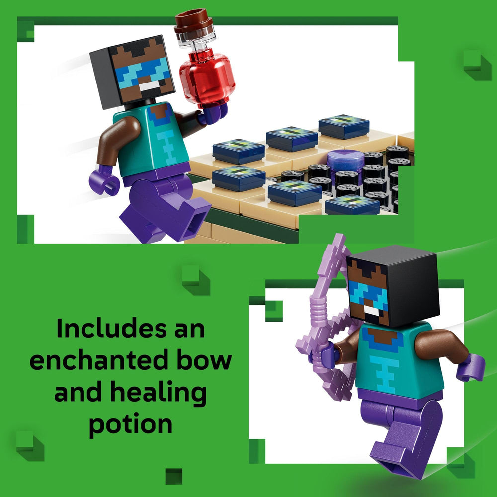 LEGO Minecraft Baby Hoglin figure adds playful biomes interactions.