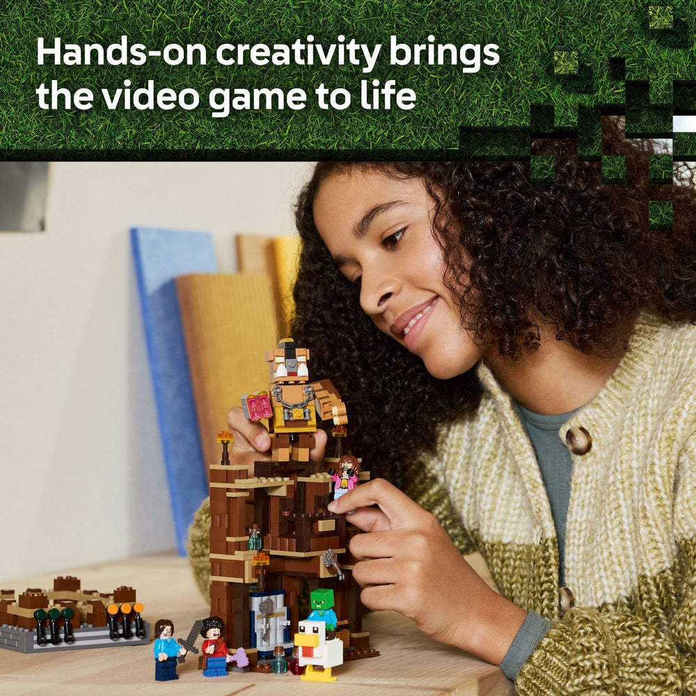 LEGO Minecraft baby zombie accessory for diverse scenes