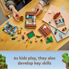 LEGO Minecraft figures included invite kids to reenact battles and rescue missions