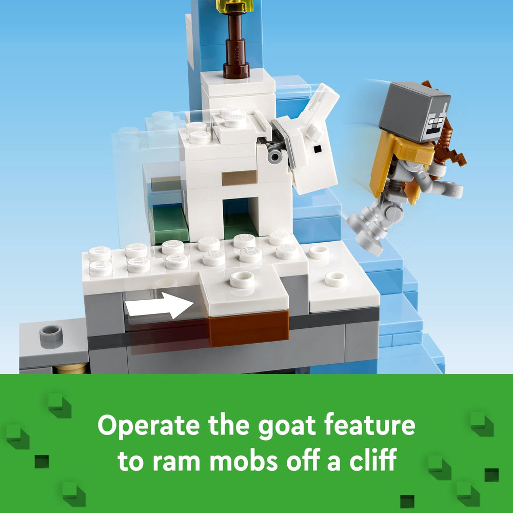 LEGO Minecraft Creeper and Stray figures spark familiar battles and storytelling