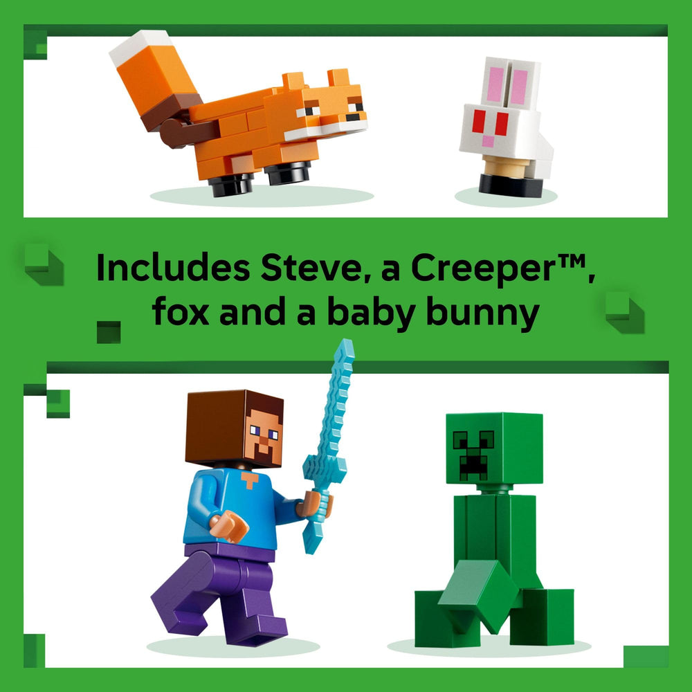LEGO Minecraft diamonds and treasure chest boost treasure-hunt storytelling