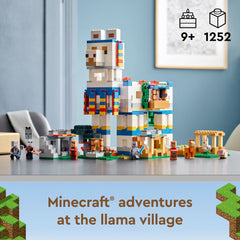LEGO Minecraft minifigures include villagers and raiders for adventuring stories.