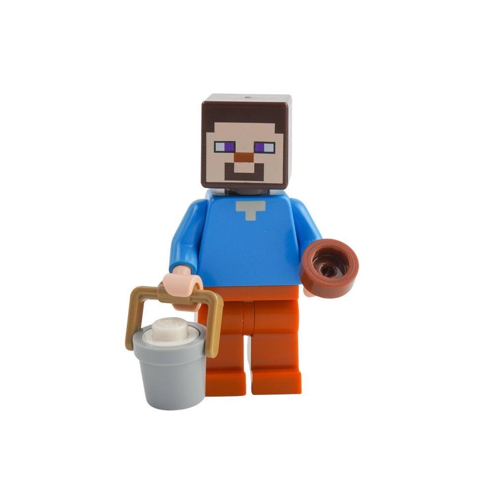 LEGO Minecraft pail accessory supports adaptable build play