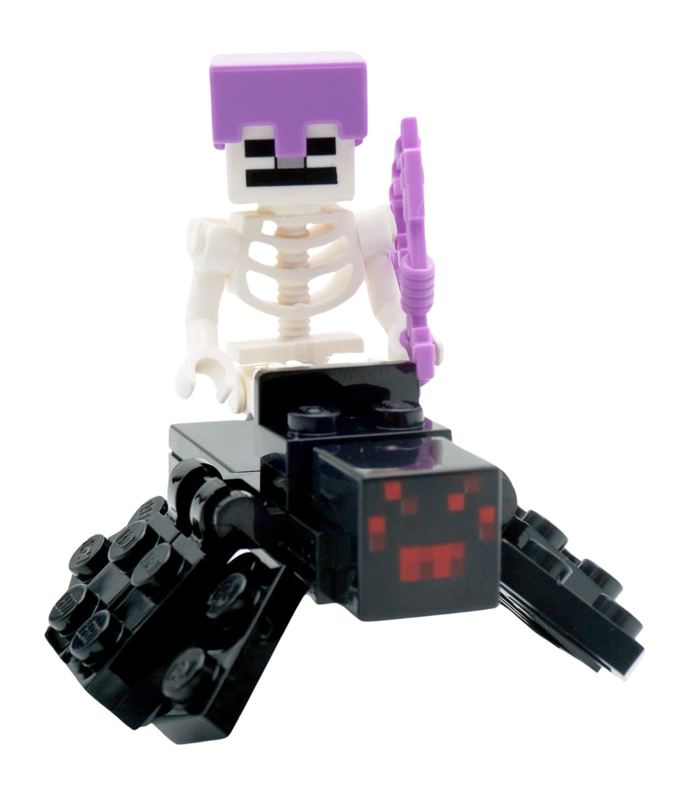 LEGO Minecraft spider web accessory enhances play scenarios