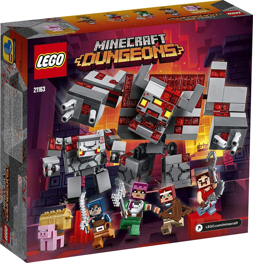 LEGO Minecraft The Redstone Battle giant redstone monstrosity inspires epic hands-on action play